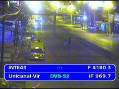 Intelsat 11 at 43.0 w_C band_Americas Europe footprint _ 4 180 H DVB S2 8PSK Unicanal _ IF data
